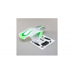 Body Set, Painted, White/Green: TENACITY T