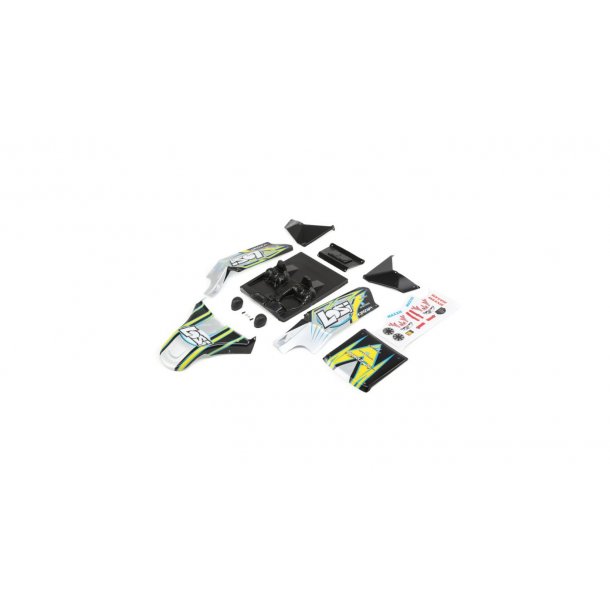 Body Set Screened Black  DBXL-E