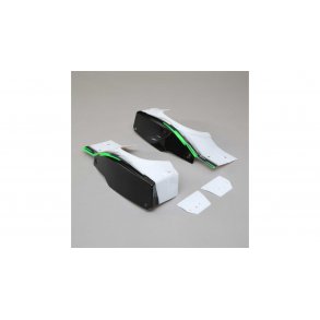 Left and Right Rear Fender Set, Black: Super Baja Rey