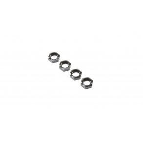 Wheel Nuts, Black (4): Super Baja Rey
