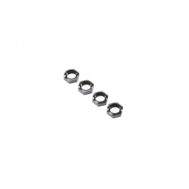 Wheel Nuts, Black (4): Super Baja Rey