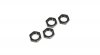 Wheel Nuts, Black (4): 5ive-T 2.0