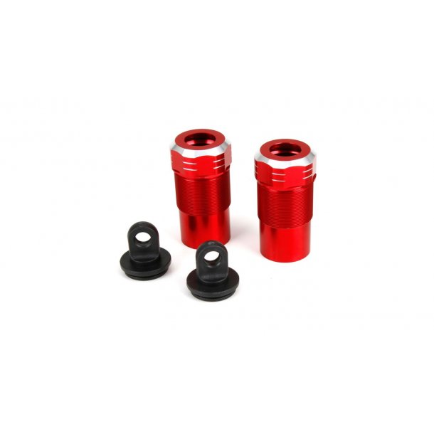 Front/Rear Shock Body, Cap, Aluminum (2): 1/5 4WD DB XL