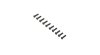 Button Head Screws, Steel, Black Oxide, M4 x 14mm (10)
