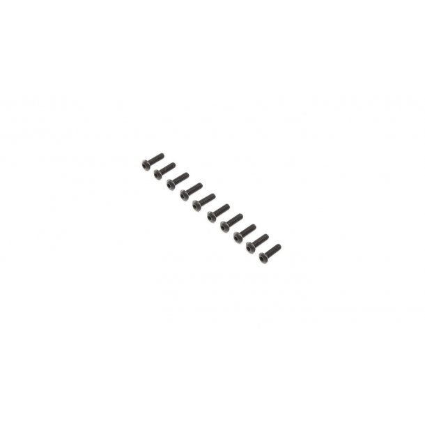 Button Head Screws, Steel, Black Oxide, M4 x 14mm (10)