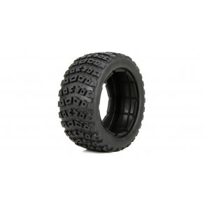 Left & Right Tire Set & Foam Insert (2): 1/5 DB XL