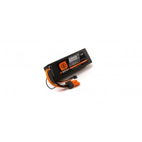 7.4V 5000mAh 2S 30C Smart LiPo Battery, Hardcase, IC5