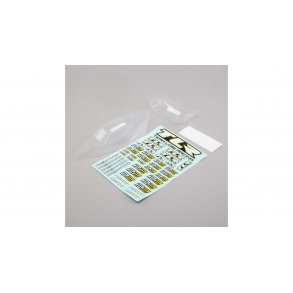 Light Weight Body and Wing, Clear with Stickers: 22 4.0