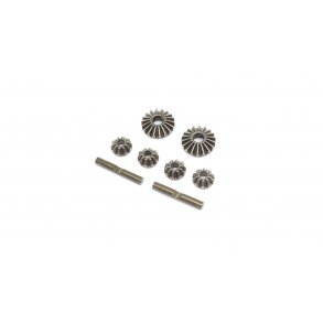 Diff Gear & Cross Pin Set Metal: 22X-4