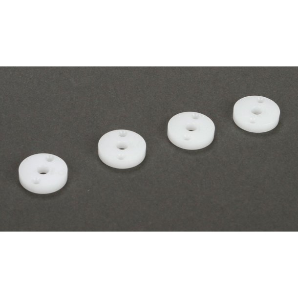 Shock Piston 12mm, 1.6x2, CNC Machined (4): All 22, SCTE