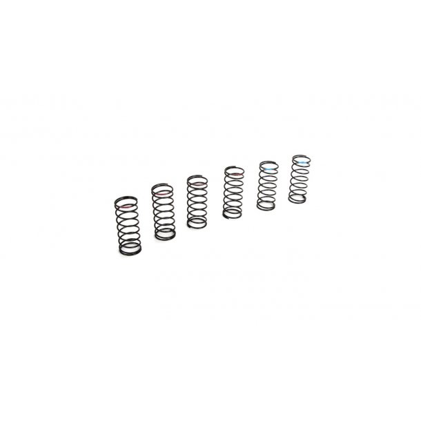 Front Spring Set, Hard (3 pair): 22T/SCT/ 22-4/SCTE with 22 Shock Conversion