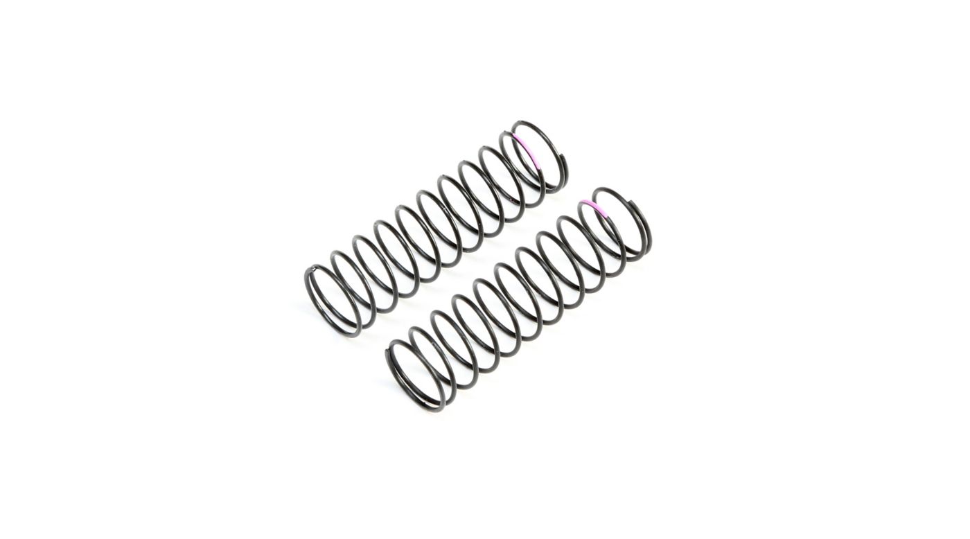 Rear Springs, Pink, Low Frequency 12mm (2) - Reservedele - Holte Modelhobby