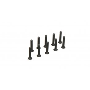 Flat Head Screws, M3 x 18mm (10)