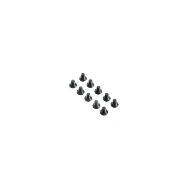 Flat Head Screws M4x8mm (10)
