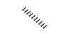Button Head Screws M2.5x10mm (10)