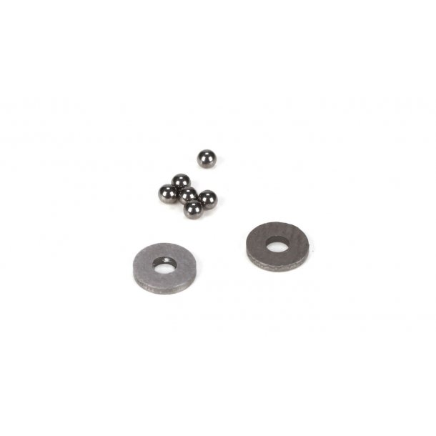 Tungsten Carbide Diff Balls, 2mm (6)