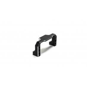 Servo Mount Aluminum, Black: 22 5.0