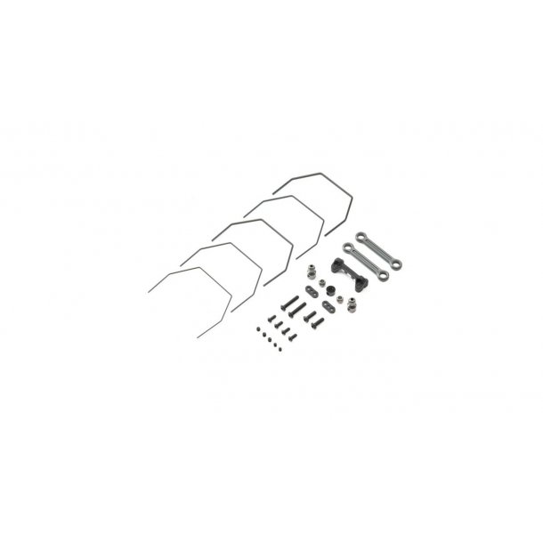Rear Sway Bar Set: 22 4.0 Laydown
