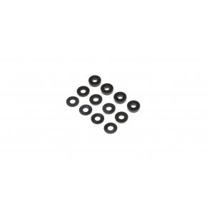 M3 Aluminum Washer Set, Black (4ea)