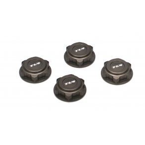Covered 17mm Wheel Nuts, Aluminum: 8B/8T 2.0