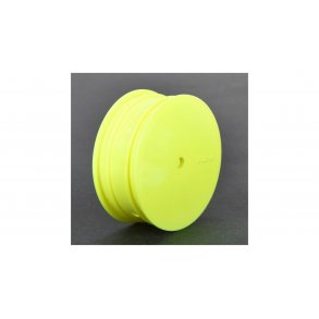 Front Wheel, 12mm Hex, Yellow (2): 22 3.0