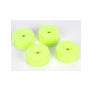 1/8 Buggy Dish Wheel, Yellow (4): 8B 3.0, 8X, 8XE