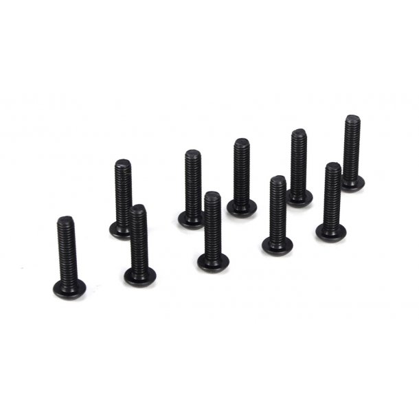 Button Head Screws, M3 x 14mm (10)