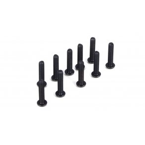 Button Head Screws, M2.5 x 12mm (10)