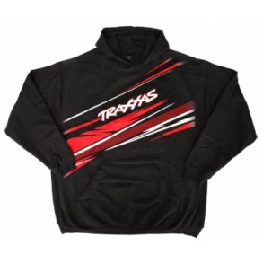 Hoodie Traxxas SST Charcoal with Red/White Print Small