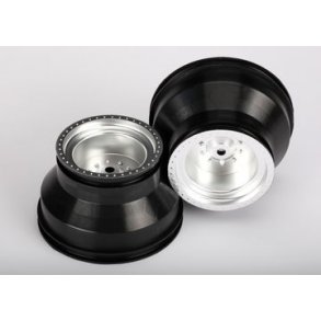 Wheels Satin Chrome Rear Dual Profile 2.0/3.0