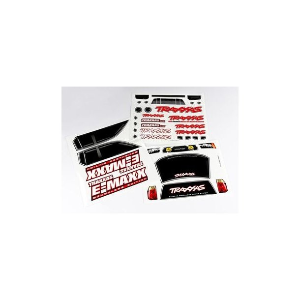 Decal Sheets E-Maxx Brushless (3908)