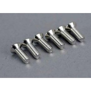 Screw 2,6x8mm counters.