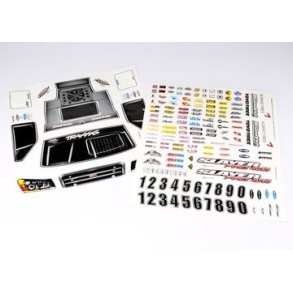 Decal sheets, Slayer Pro 4X4