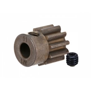 Pinion Gear, 11T (1.0M Pitch) for 5mm shaft*