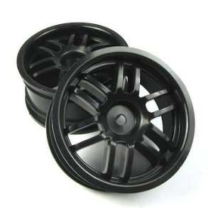 Wheels 1:16 black(2)