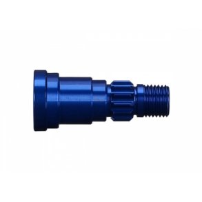 Stub axle aluminum Blue (1)