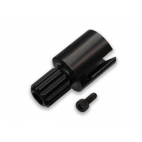 Drive cup with screw