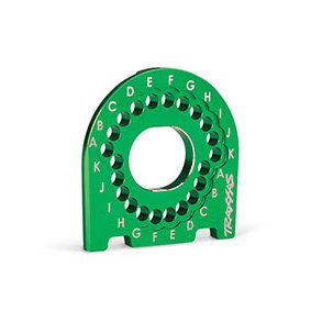 Motor Plate Alu Green