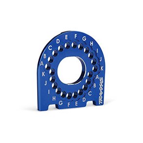 Motor Plate Alu Blue